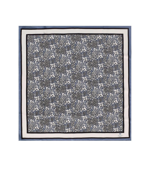  Max Mara Weekend Onesto Light Blue Foulard Scarf 