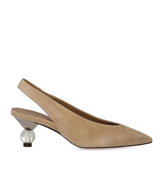  Max Mara Weekend Orma Beige Slingback Pump 
