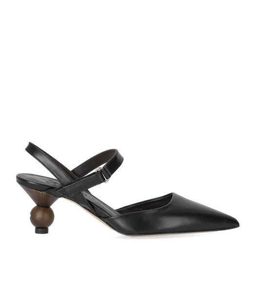 Max Mara Weekend Palo Black Slingback Pump 