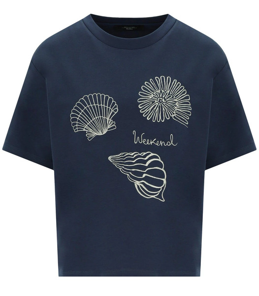 Max Mara Weekend Sabato Blue T-shirt 