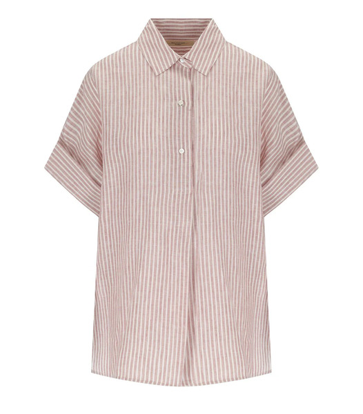  Max Mara Weekend Verve Beige Linen Blouse 