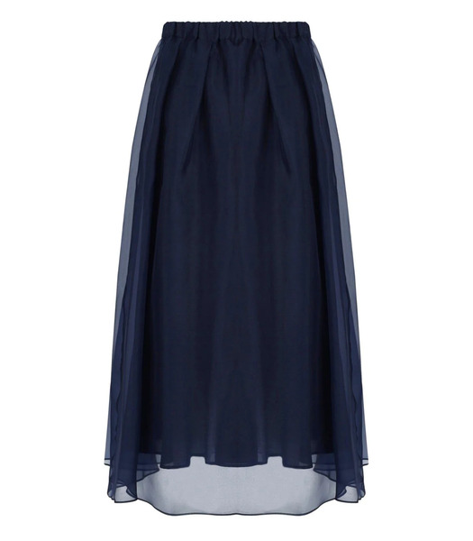  Max Mara Weekend Visino Blue Skirt 