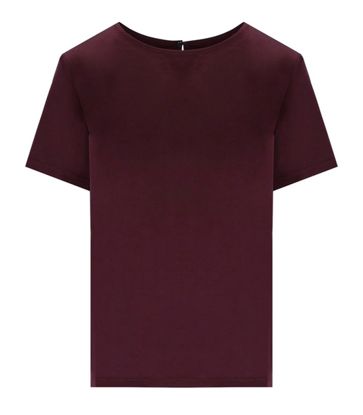  Max Mara Weekend Zona Burgundy Blouse 