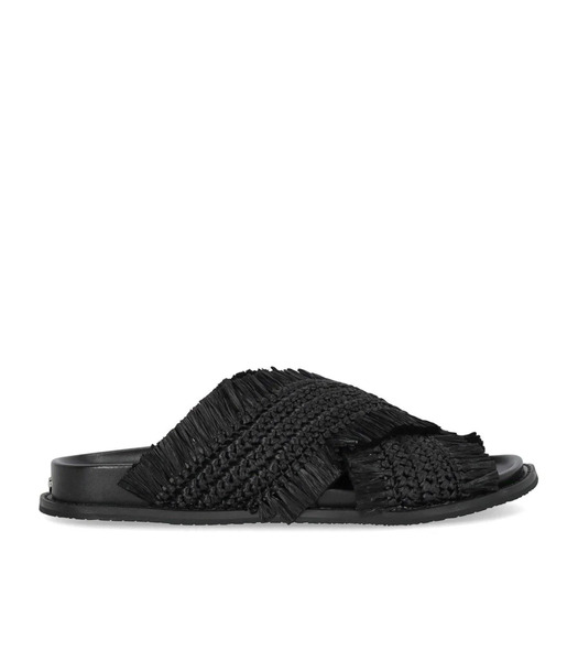  Michael Kors Peyton Black Slide 