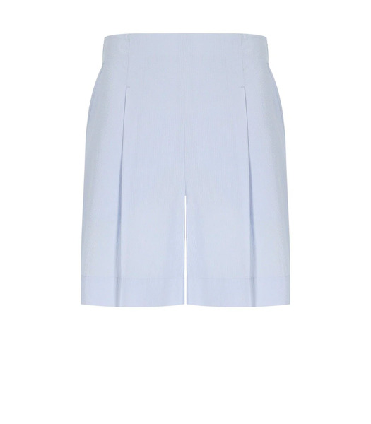  Mm Max Mara Balta Light Blue Bermuda Shorts 