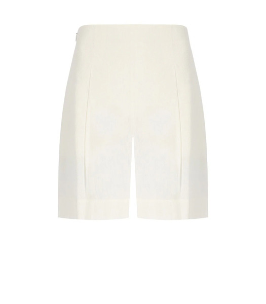  Mm Max Mara Balta White Bermuda Shorts 