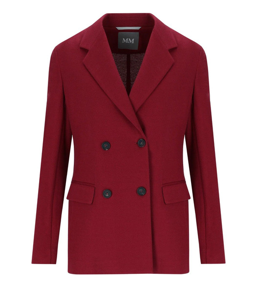  Max Mara Weekend Rotondo Red Double-breasted Blazer 