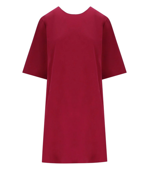  Mm Max Mara Pigna Red Dress 