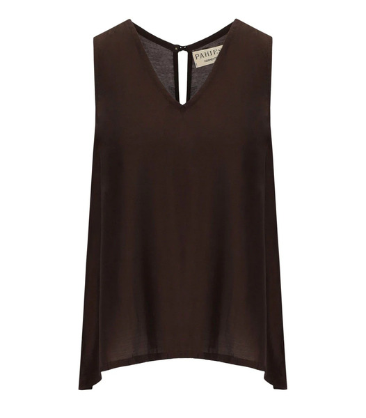  Pahiesa Formentera Brown Top 