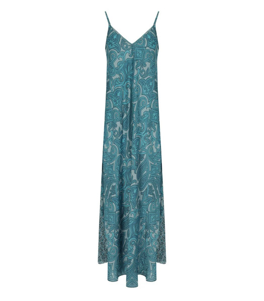  Pahiesa Formentera Light Blue Long Dress 