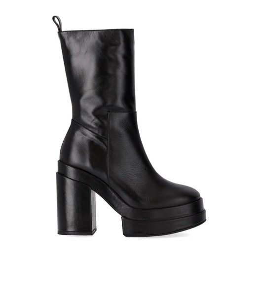 Paloma Barceló Eros Black Heeled Ankle Boot 