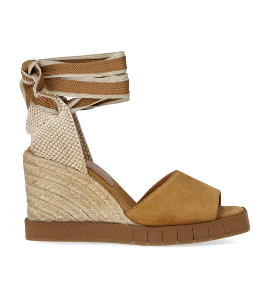  Palomitas Hedera Caramel Wedge Espadrille Sandal 