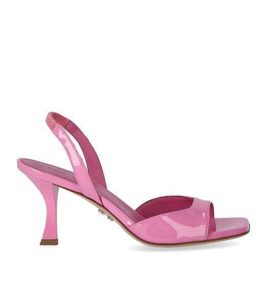  Sergio Levantesi Irene Pink Heeled Sandal 