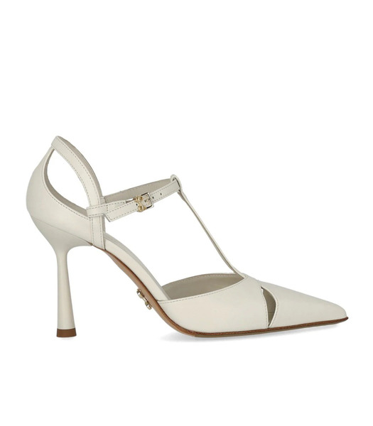  Sergio Levantesi Maura White Pump 