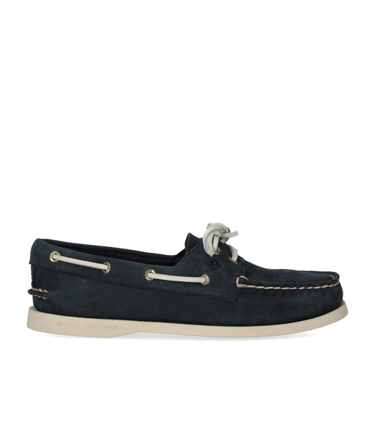  Sperry Navy Blue Leather Loafer 
