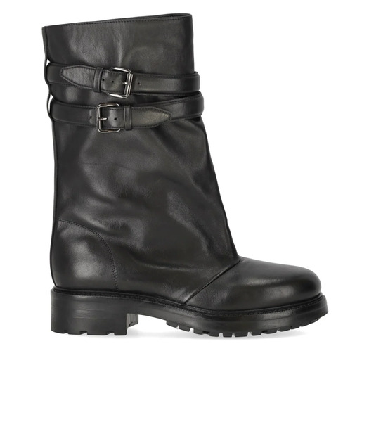  Strategia Black Biker Boot 