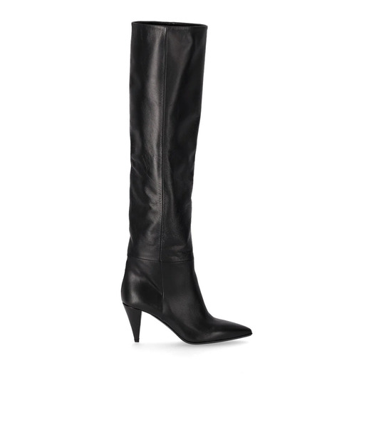  Strategia Scout Black Heeled High Boot 
