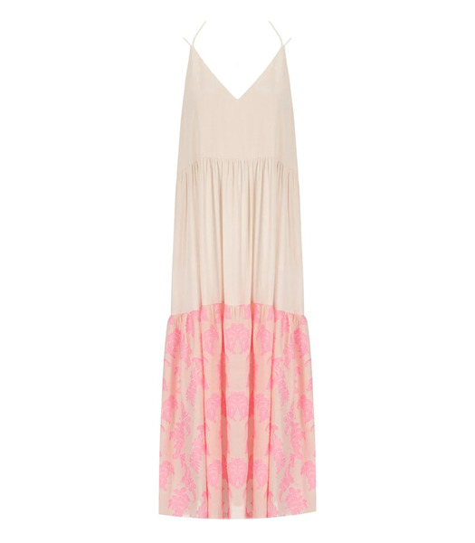 Traffic People Ithaca Pink Long Dress 