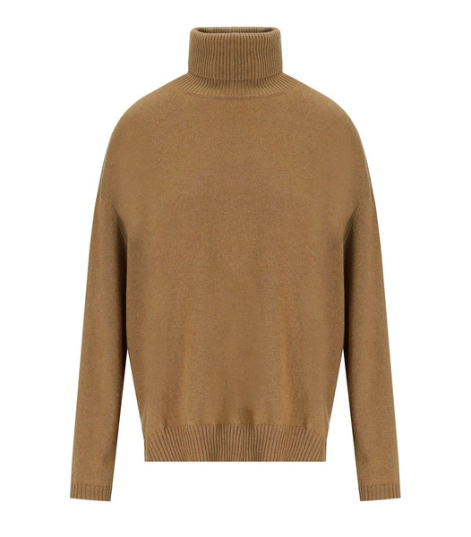  Twinset Camel Turtleneck Sweater 
