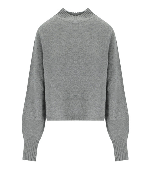  Twinset Grey Turtleneck Sweater 