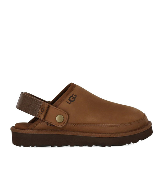 Ugg Goldencoast Ii Nubuck Dark Chestnut Clog 