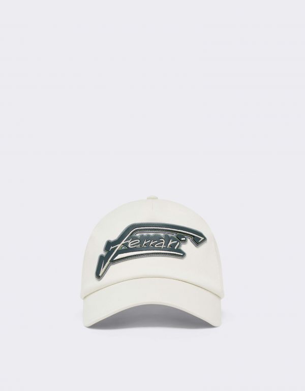  Ferrari Baseball Cap With Ferrari Logo -  Accessories Avorio Os 