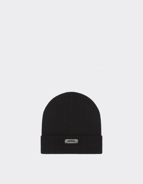  Ferrari Cashmere Beanie -  Hats Black Os 