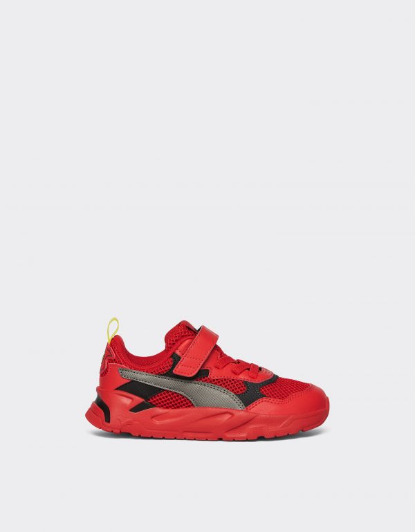  Ferrari Children’s Puma For Scuderia Ferrari Trinity Shoes -  Puma Shoes Rosso Corsa 11c 