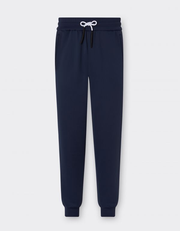  Ferrari Cotton-blend Joggers -  Trousers Navy S 