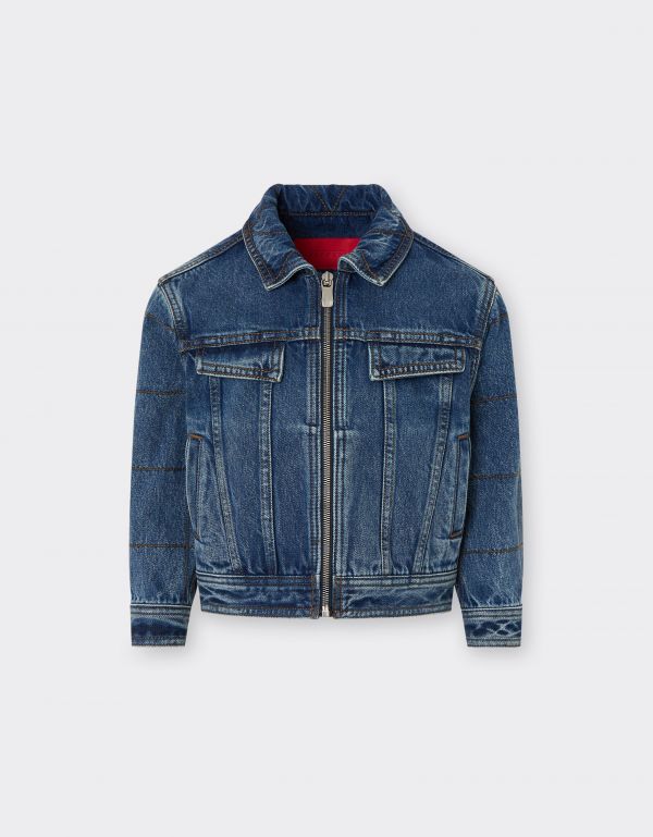 Ferrari Denim Jacket -  Jackets And Sweatshirts Denim 8y 