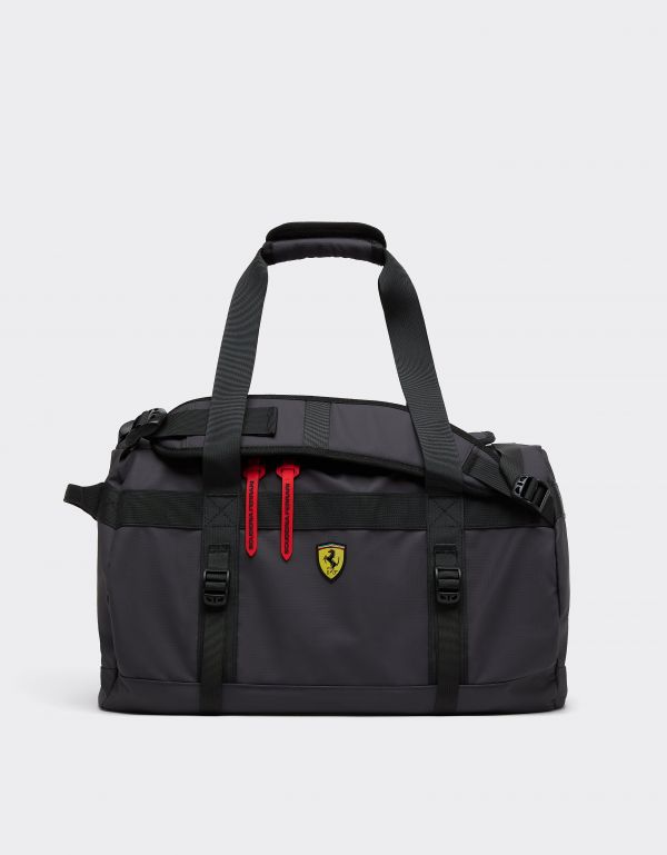  Ferrari Duffle Bag And Backpack With Ferrari Scudetto -   Dark Grey Os 