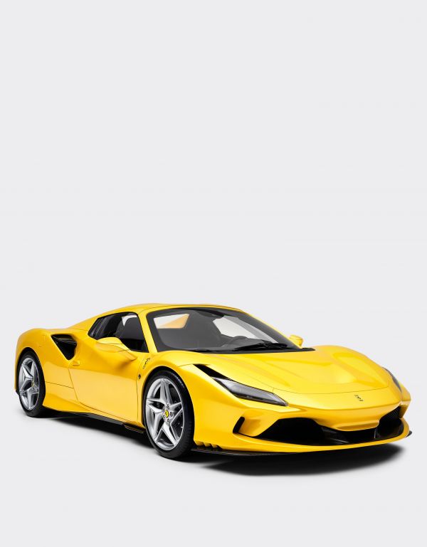  Ferrari Ferrari F8 Tributo Model In 1:8 Scale -  Cars Yellow Os 