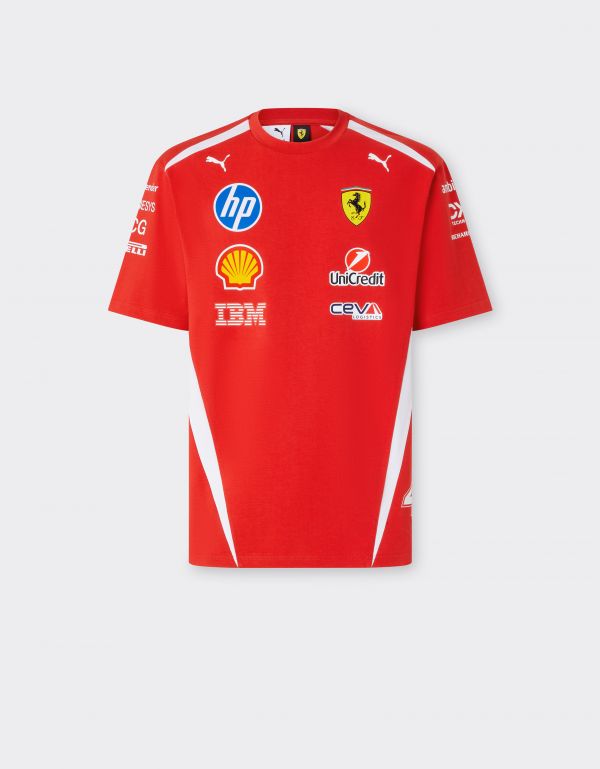  Ferrari Hamilton Replica Drivers Authentic 2026 Puma For Scuderia Ferrari Hp T-shirt -  T-shirts Red Xs 
