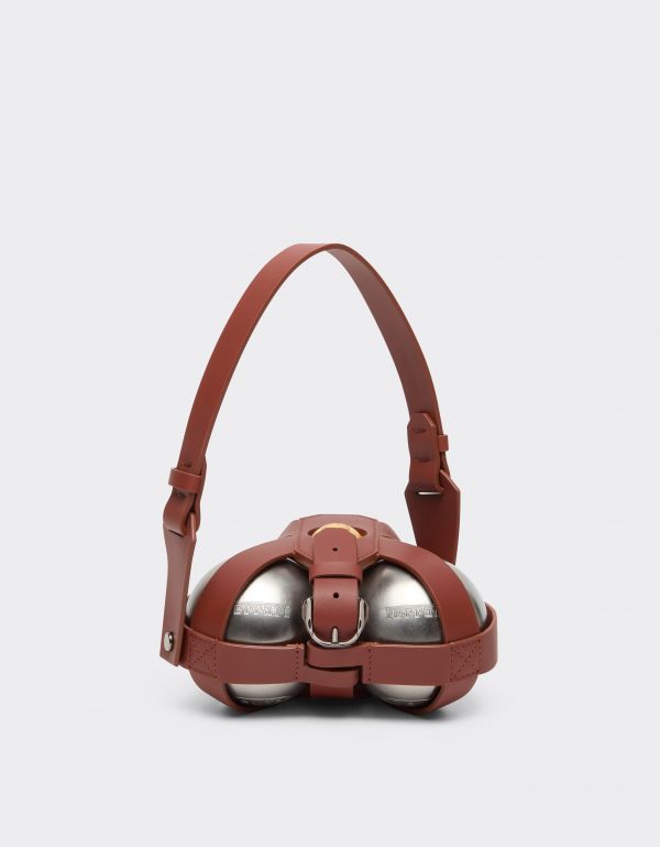  Ferrari Leather Pétanque Set -  Design Games Hide Os 
