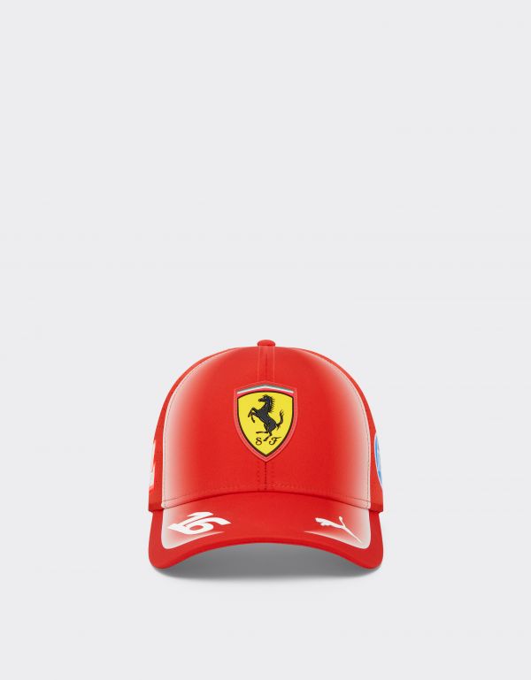  Ferrari Leclerc Junior Replica 2026 Baseball Cap Puma For Scuderia Ferrari Hp -  Scuderia Ferrari Red Os 