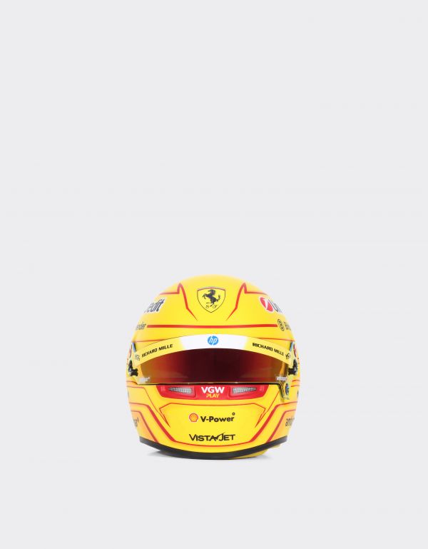  Ferrari 2025 Lewis Hamilton Mini Helmet In 1:2 Scale -  Helmets Multicolour Os 