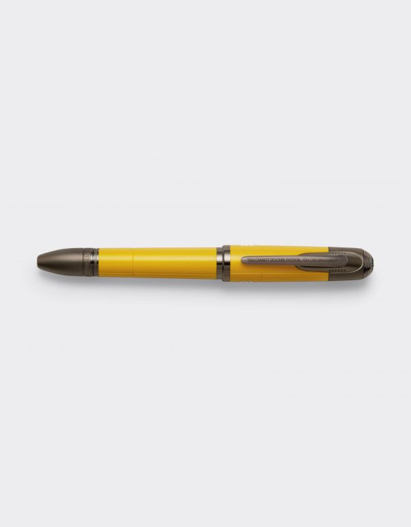  Ferrari Montblanc Great Characters Enzo Ferrari Special Edition Giallo Modena Rollerball Pen -  Montblanc For Ferrari Yellow Os 