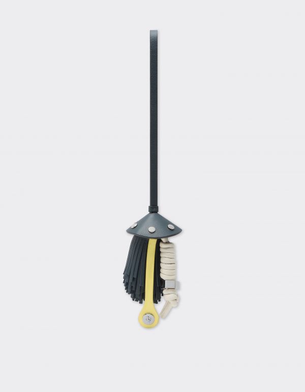  Ferrari Nappa Leather Charm With Scooby And Fringes - Female Wallets And Small Leather Goods Ultramarine Os 