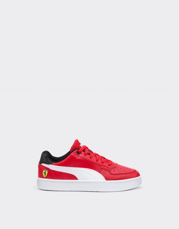  Ferrari Puma For Ferrari Caven 2.0 Youth Trainers -  Puma Shoes Red 3 