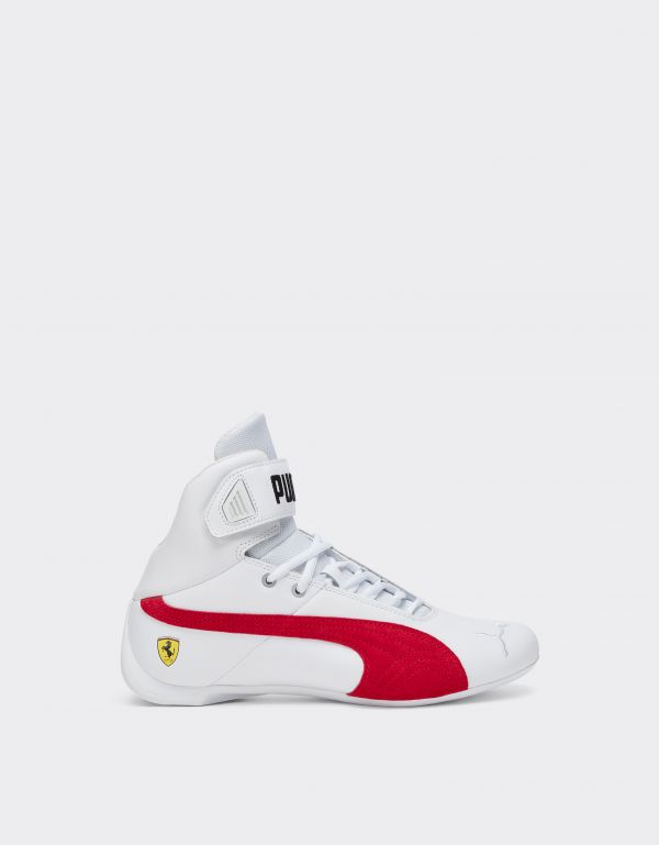  Ferrari Puma For Scuderia Ferrari Future Cat Mid Trainers -  Puma Shoes Optical White 9,5 