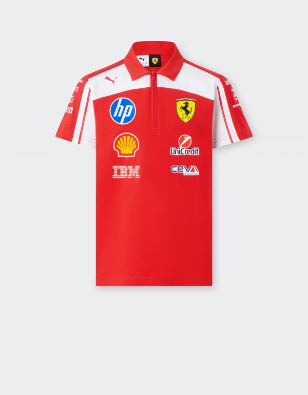  Ferrari Replica 2026 Puma For Scuderia Ferrari Hp Childrens Polo Shirt -  Replica Scuderia Ferrari Red 12y 