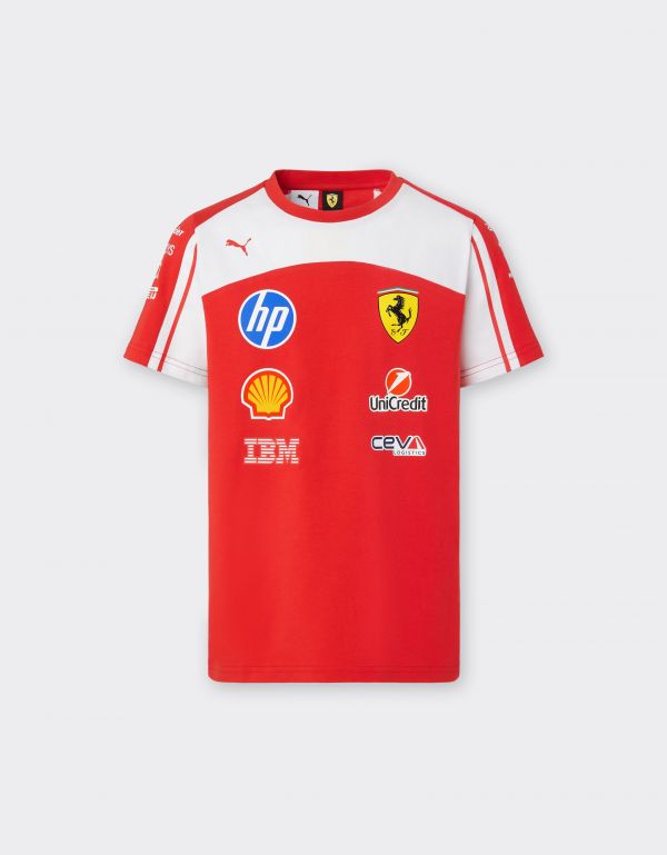  Ferrari Replica 2026 Puma For Scuderia Ferrari Hp Childrens T-shirt -  Replica Scuderia Ferrari Red 6y 