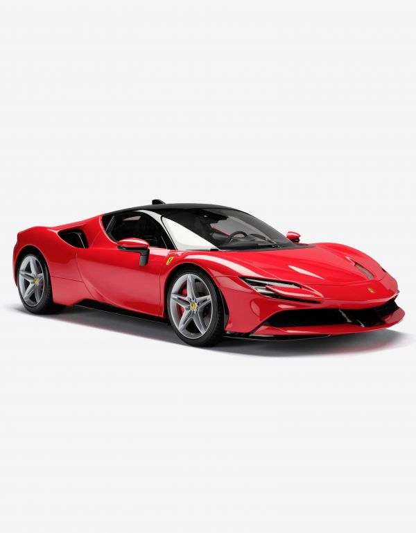  Ferrari 1:8-scale Model Sf90 Stradale -  Cars Red Os 