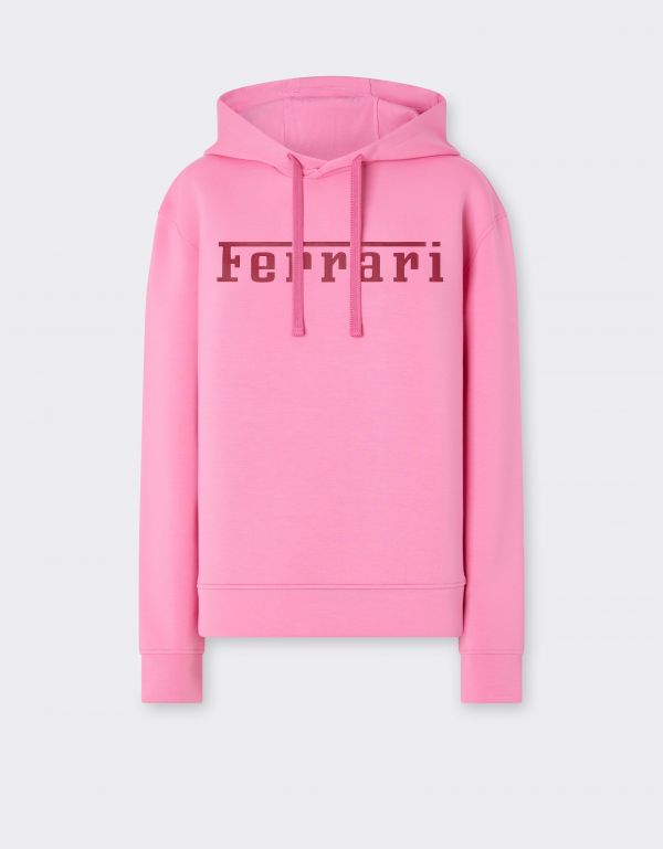  Ferrari Scuba Sweatshirt With Ferrari Logo Print - Male Sweaters & Knitwear Fragonard M 