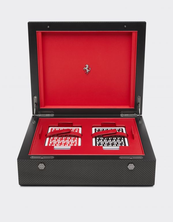  Ferrari Set Of Playing Cards -  Design Games Black Os 