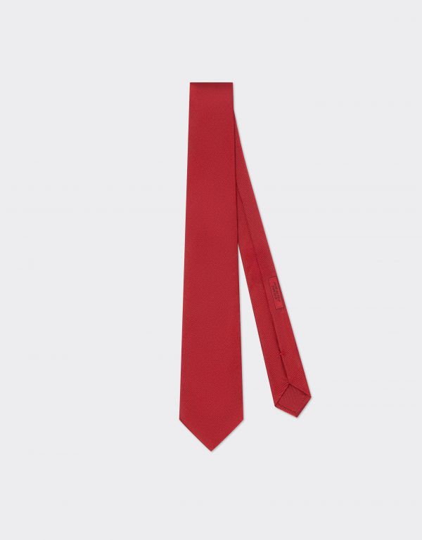  Ferrari Silk Twill Tie -  Accessories Red Os 