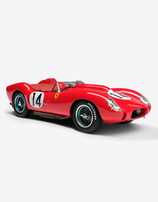  Ferrari Ferrari 250 Tr 1958 Le Mans Model In 1:18 Scale - Male Cars Red Os 