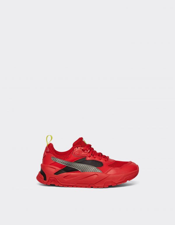  Ferrari Youth Puma For Scuderia Ferrari Trinity Shoes -  Puma Shoes Rosso Corsa 6y 