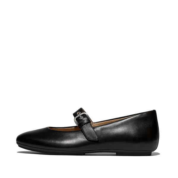  Delicato Soft Leather Mary Janes 