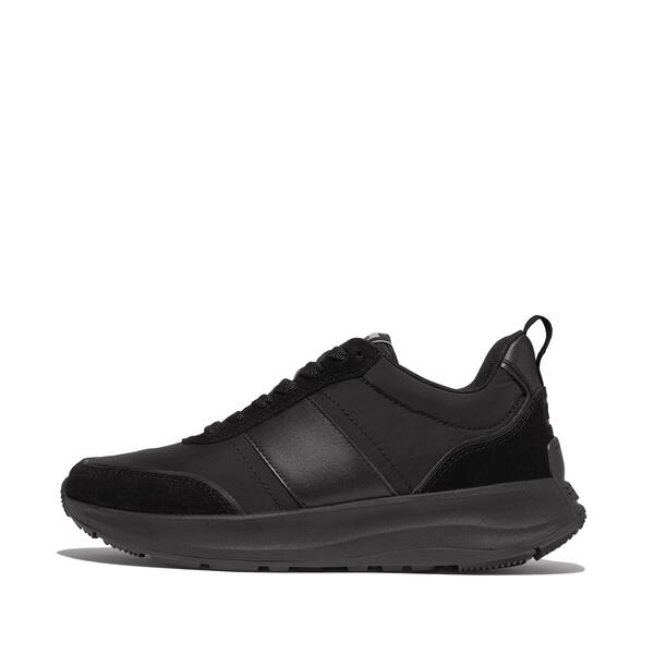  F Mode Flow Fabric/suede/leather Flatform Trainers 
